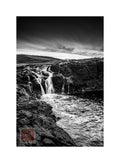 "Dunseverick Waterfall"