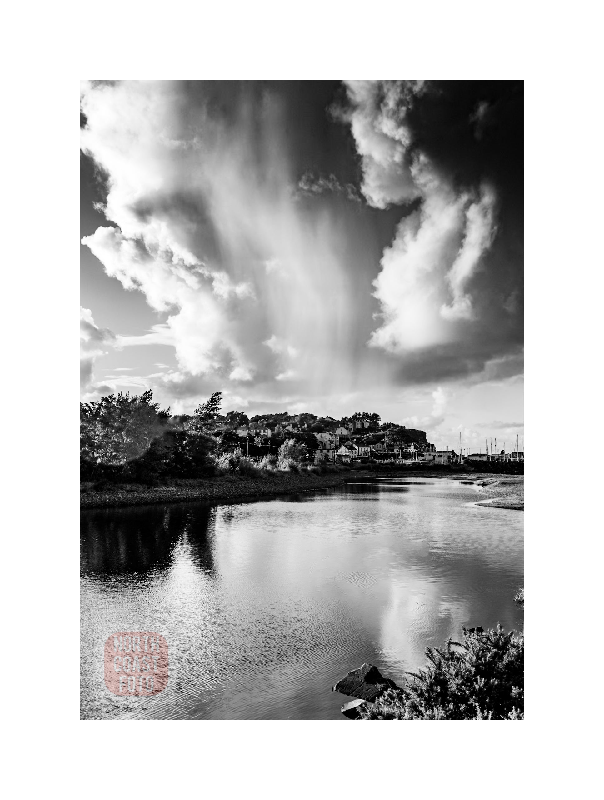 "Downpour over Ballycastle"
