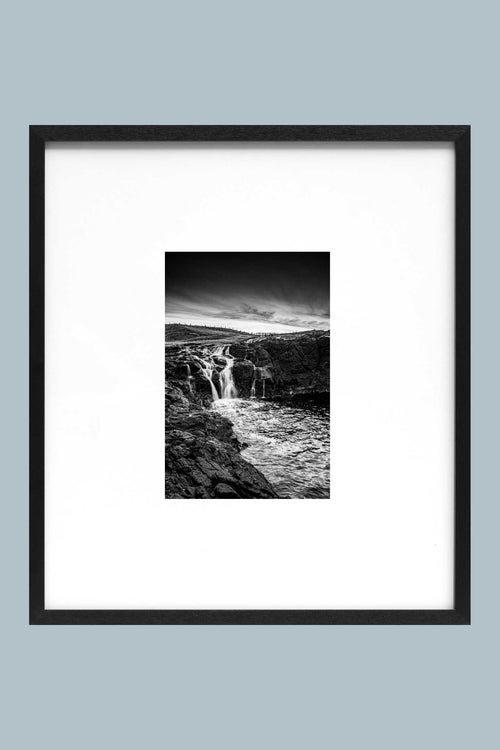 "Dunseverick Waterfall"